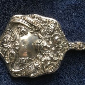 Sterling Silver Hand Mirror